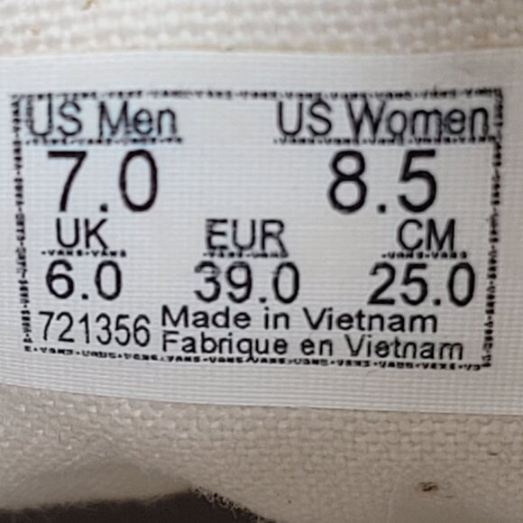 Vans Old Skool Eco Theory Tapered Beige Brown Unisex Casual Shoes US Size Men 7 - Picture 8 of 8